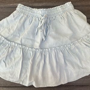Forever 21 Flounce Mini Skirt